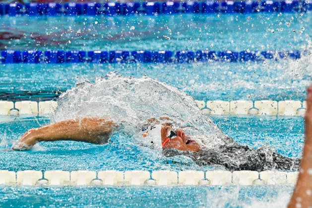 NATATION : Championnat d europe de natation 2026 - PARIS - 14 08 2026 Pauline Mahieu (FRA) Saint DenisFrance  Copyright: xBaptistexAutissierx