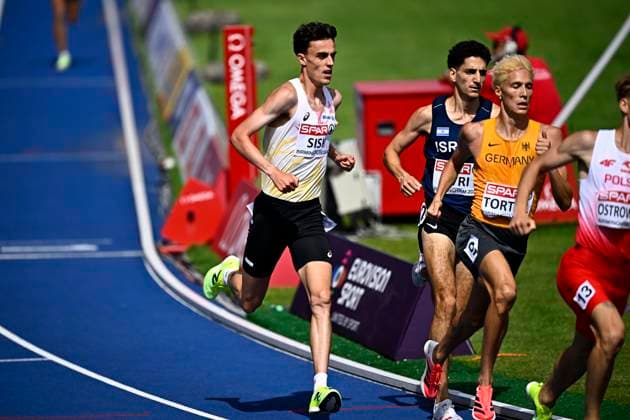 European Athletics Championships Birmingham 2026 - day 5 BIRMINGHAM, ENGLAND - AUGUST 14 : Sisk Pieter (BEL) in action during the 1500m Men Round 1 Heat 1 on day 5 of the Birmingham 2026 European Athletics Championships on August 14, 2026 in Birmingham, England, 14 08 2026 Birmingham ENGLAND  Copyright: xTomasxSiskx