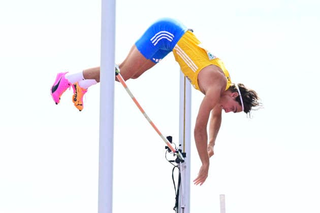 BIRMINGHAM, UNITED KINGDOM 20260814 Sweden s Armand Duplantis before the men s pole vault qualifying round at the European Athletics Championships at Alexander Stadium in Birmingham. *** The image is included in the SPORTS PACKAGE. For others PAY IMAGE. *** BIRMINGHAM UK x10030x *** BIRMINGHAM, UNITED KINGDOM 20260814 Sweden s Armand Duplantis before the men s pole vault qualifying round at the European Athletics Championships at Alexander Stadium in Birmingham *** The image is included in the SPORTS PACKAGE. For other images, please contact us for pricing. *** BIRMINGHAM, UK x10030x  Copyright: xJonasxEkströmer TTx EUROPEAN ATHLETICS CHAMPIONSHIPS 2026