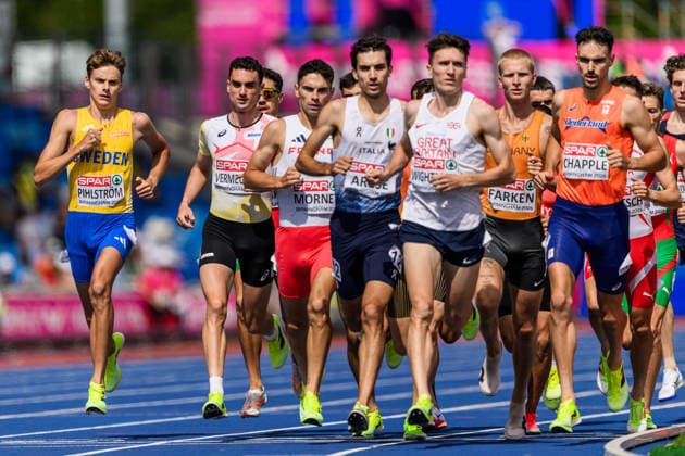 260814 Samuel Pihlström of Sweden competes in men s 1500 meter qualification during day 5 of the 2026 European Athletics Championships on August 14, 2026 in Birmingham. Photo: Mathias Bergeld BILDBYRAN kod MB MT1070 friidrott athletics friidrett friidrotts-em em friidretts-em 2026 european athletics championships day 5 bbeng sweden sverige *** August 14, 2026: Samuel Pihlström of Sweden competes in the men’s 1,500-meter qualifying round during Day 5 of the 2026 European Athletics Championships on August 14, 2026 in Birmingham. Photo by Mathias Bergeld, BILDBYRAN, code MB MT1070. track and field, athletics, friidrett, friidrotts EM, 2026 European Athletics Championships, Day 5, BBENG, Sweden, Sverige  Copyright: MATHIASxBERGELD BB260814MB052