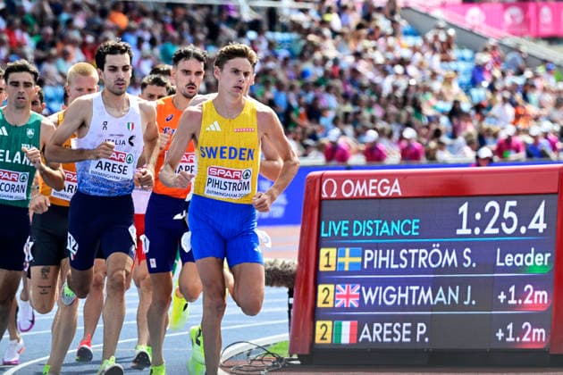 BIRMINGHAM, UNITED KINGDOM 20260814 Sweden s Samuel Pihlström men s 1500m, heat 1, during the European Athletics Championships at Alexander Stadium in Birmingham. *** The image is included in the SPORTS PACKAGE. For others PAY IMAGE. *** BIRMINGHAM UK x10030x *** BIRMINGHAM, UNITED KINGDOM 20260814 Sweden s Samuel Pihlström in the men s 1500m, heat 1, during the European Athletics Championships at Alexander Stadium in Birmingham *** The image is included in the SPORTS PACKAGE. For other images, please purchase them separately. *** BIRMINGHAM, UK x10030x  Copyright: xJonasxEkströmer TTx EUROPEAN ATHLETICS CHAMPIONSHIPS 2026