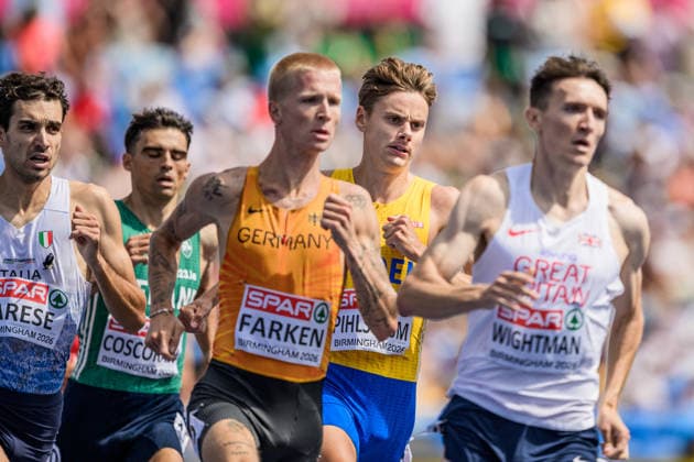 260814 Samuel Pihlström of Sweden competes in men s 1500 meter qualification during day 5 of the 2026 European Athletics Championships on August 14, 2026 in Birmingham. Photo: Maxim Thore BILDBYRAN kod MT MT1070 friidrott athletics friidrett friidrotts-em em friidretts-em 2026 european athletics championships day 5 bbeng sweden sverige *** August 14, 2026: Samuel Pihlström of Sweden competes in the men’s 1,500-meter qualifying round on Day 5 of the 2026 European Athletics Championships on August 14, 2026 in Birmingham. Photo by Maxim Thore. BILDBYRAN code MT MT1070 track and field athletics friidrett friidrotts em em friidretts em 2026 European Athletics Championships Day 5 BBENG Sweden Sverige  Copyright: MAXIMxTHORE BB260814MT040