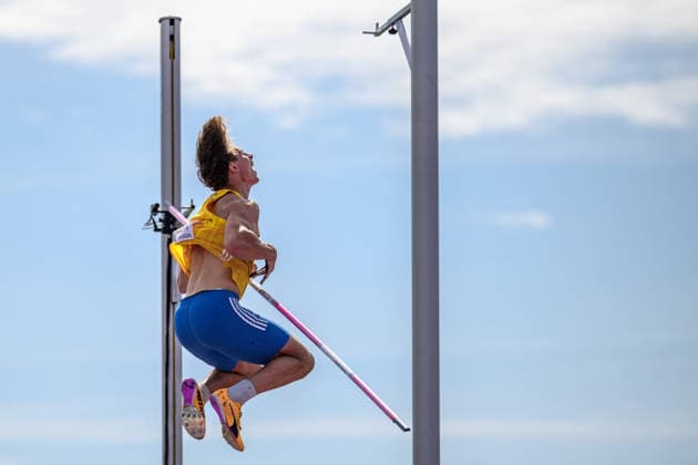 260814 William Asker of Sweden competes in men s pole vault qualification during day 5 of the 2026 European Athletics Championships on August 14, 2026 in Birmingham. Photo: Maxim Thore BILDBYRAN kod MT MT1070 friidrott athletics friidrett friidrotts-em em friidretts-em 2026 european athletics championships day 5 bbeng sweden sverige pole vault stavsprang stavhopp *** August 14, 2026: William Asker of Sweden competes in the men’s pole vault qualifying round on Day 5 of the 2026 European Athletics Championships on August 14, 2026 in Birmingham. Photo by Maxim Thore. BILDBYRAN code MT MT1070 track and field athletics friidrett friidrotts em em friidretts em 2026 European Athletics Championships Day 5 BBENG Sweden sverige pole vault stavsprang stavhopp  Copyright: MAXIMxTHORE BB260814MT048