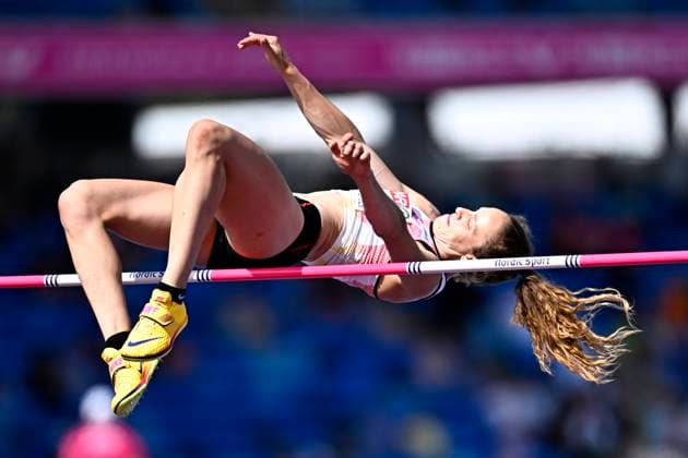 European Athletics Championships Birmingham 2026 - day 5 BIRMINGHAM, ENGLAND - AUGUST 14 : Vidts Noor (BEL) in action during the High Jump Heptathlon Women on day 5 of the Birmingham 2026 European Athletics Championships on August 14, 2026 in Birmingham, England, 14 08 2026 Birmingham ENGLAND  Copyright: xTomasxSiskx