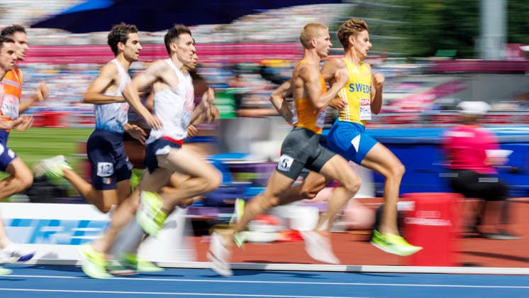 BIRMINGHAM, GREAT BRITAIN - AUGUST 14, 2026: Robert FARKEN (GER Germany) competing in the 1500m (Q) during the European Athletics Championships at Alexander Stadium on August 14, 2026 in Birmingham, Great Britain. Great Britain Copyright: xAxelxKohringx