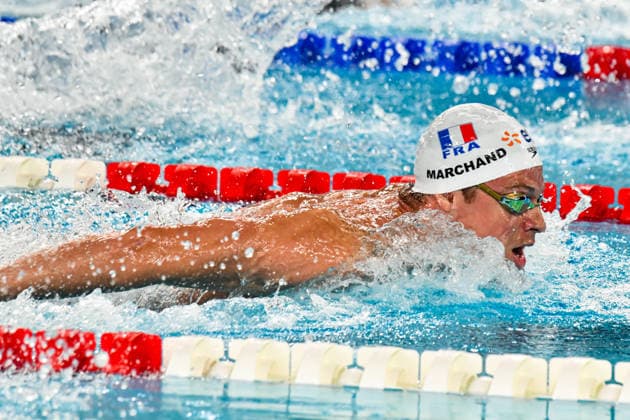 NATATION : Championnat d europe de natation 2026 - PARIS - 14 08 2026 Leon Marchand (FRA) Saint DenisFrance  Copyright: xBaptistexAutissierx