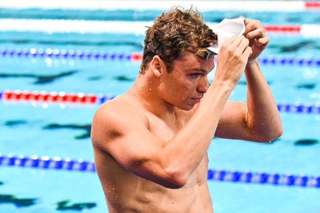 NATATION : Championnat d europe de natation 2026 - PARIS - 14 08 2026 Leon Marchand (FRA) Saint DenisFrance  Copyright: xBaptistexAutissierx