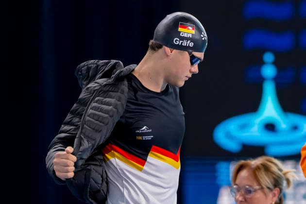 France, Paris, Centre Aquatique Olympique Metropole du Grand Paris, 14.08.2026, European Aquatics Championships, Day 14, Morning Session, Jan Malte Graefe, Potsdamer SV, Germany, Photo by Eibner Pressefoto Tino Henschel European Aquatics Championships, Day 14, Morning Session Paris *** France, Paris, Centre Aquatique Olympique Metropole du Grand Paris, August 14, 2026, European Aquatics Championships, Day 14, Morning Session, Jan Malte Graefe, Potsdamer SV, Germany, Photo by Eibner Pressefoto Tino Henschel European Aquatics Championships, Day 14, Morning Session, Paris Copyright: xEibnerxPressefotox
