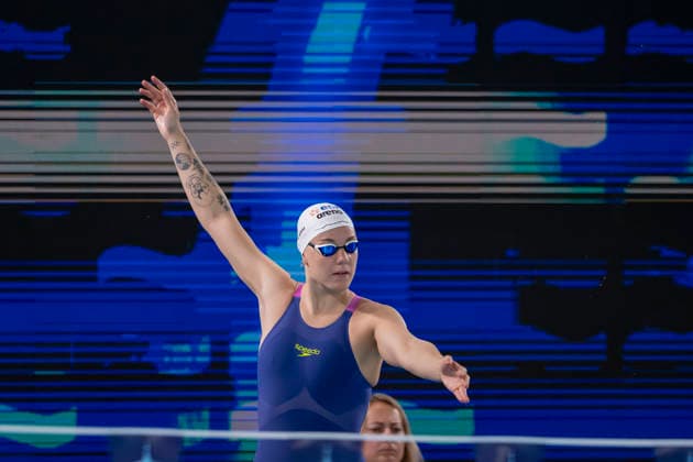 France, Paris, Centre Aquatique Olympique Metropole du Grand Paris, 14.08.2026, European Aquatics Championships, Day 14, Morning Session, Anastasiya Shkurdai, Neutral Athletes A (Belarus), Photo by Eibner Pressefoto Tino Henschel European Aquatics Championships, Day 14, Morning Session Paris *** France, Paris, Centre Aquatique Olympique Metropole du Grand Paris, August 14, 2026, European Aquatics Championships, Day 14, Morning Session, Anastasiya Shkurdai, Neutral Athletes (Belarus), Photo by Eibner Pressefoto Tino Henschel, European Aquatics Championships, Day 14, Morning Session, Paris Copyright: xEibnerxPressefotox