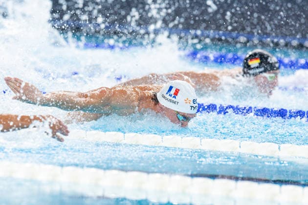 RECORD DATE NOT STATED 13th August 2026; Olympic Aquatic Centre, Paris, France; 2026 European Aquatics Championships, Day Fourteen; Maxime Grousset (FRA) FotoxOlimpik