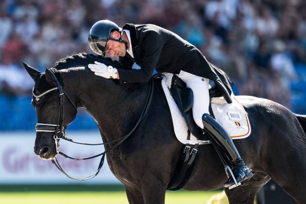 260814 Justin Verboomen of Belgium with horse Zonik Plus compete in the Dressage Grand Prix Special during day 4 of the 2026 FEI World Championships on August 14, 2026 in Aachen. Photo: Emma Wallskog BILDBYRAN kod EW EW0682 ridsport equestrian rid-vm 2026 2026 fei world championships bbeng ridsport-vm dressage dressyr *** August 14, 2026: Justin Verboomen of Belgium, riding Zonik Plus, competes in the Dressage Grand Prix Special on Day 4 of the 2026 FEI World Championships on August 14, 2026 in Aachen. Photo by Emma Wallskog, BILDBYRAN, code EW EW0682. equestrian sports, 2026 World Championships, 2026 FEI World Championships, BBENG, equestrian sports, World Championships, dressage  Copyright: EMMAxWALLSKOG BB260814EW076