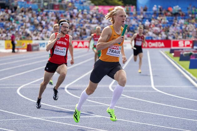 Birmingham , Leichtathletik, Athletics, Track and Field, EAA, Leichtathletik EM Birmingham 2026 European Championships birmingham 2026 , 10.08-17.08.2026, Alexander Stadium Birmingham, Grossbritannien 4x400m Relay Määner, 4x400m Staffel Thilo Traue Deutschland, Germany, GER Copyright Gladys Chai von der Laage *** Birmingham, Track and Field, Athletics, EAA, 2026 European Athletics Championships in Birmingham, 10 08 17–08 20 26, Alexander Stadium, Birmingham, Great Britain, 4x400m Relay, Määner; 4x400m Relay, Thilo Traue, Germany, GER. Copyright Gladys Chai von der Laage