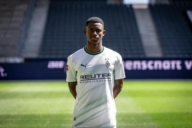 Iaia Manco Danfa Portrait 2026 2027 Borussia Mönchengladbach am 13.08.2026 1.BL Porträttermin 2026 2027 *** Iaia Manco Danfa Portrait 2026–2027 Borussia Mönchengladbach on August 13, 2026, Bundesliga 1 Portrait Session 2026–2027