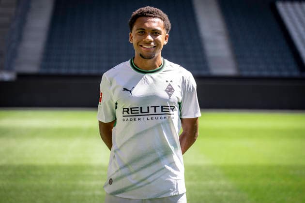 Mathieu Nguefack Portrait 2026 2027 Borussia Mönchengladbach am 13.08.2026 1.BL Porträttermin 2026 2027 *** Mathieu Nguefack Profile 2026–2027 Borussia Mönchengladbach on August 13, 2026, Bundesliga Profile Session 2026–2027