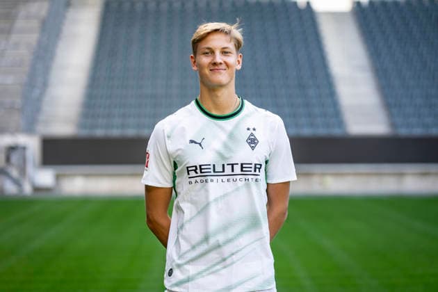 Jan Leszczynski Portrait 2026 2027 Borussia Mönchengladbach am 28.07.2026 1.BL Porträttermin 2026 2027 *** Jan Leszczynski Portrait 2026 2027 Borussia Mönchengladbach on July 28, 2026, Bundesliga 1 Portrait Session 2026 2027