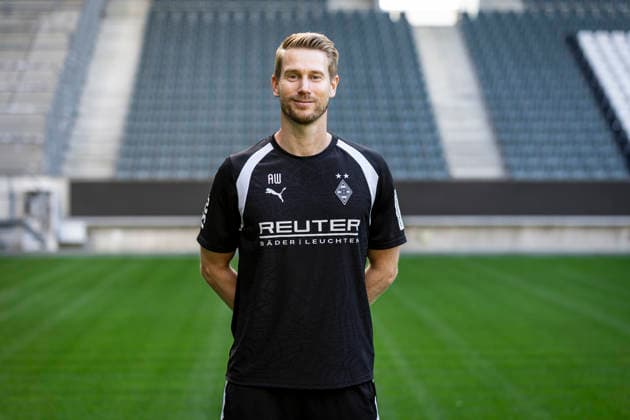 Andre Wachter (Torwarttrainer) Portrait 2026 2027 Borussia Mönchengladbach am 28.07.2026 1.BL Porträttermin 2026 2027 *** Andre Wachter, Goalkeeper Coach, Profile 2026–2027, Borussia Mönchengladbach, July 28, 2026, Bundesliga 1, Profile Session 2026–2027