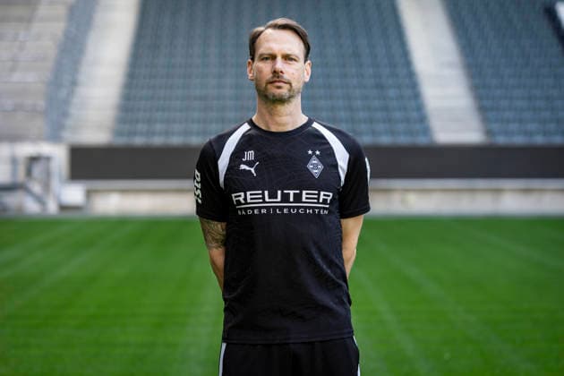 Jörg Menger (Athletiktrainer) Portrait 2026 2027 Borussia Mönchengladbach am 28.07.2026 1.BL Porträttermin 2026 2027 *** Jörg Menger, Athletic Trainer Profile 2026–2027, Borussia Mönchengladbach, July 28, 2026, Bundesliga Profile Session 2026–2027