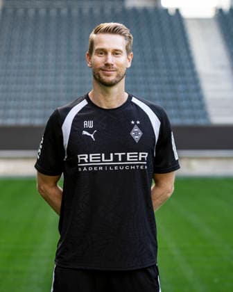 Andre Wachter (Torwarttrainer) Portrait 2026 2027 Borussia Mönchengladbach am 28.07.2026 1.BL Porträttermin 2026 2027 *** Andre Wachter, Goalkeeper Coach, Profile 2026–2027, Borussia Mönchengladbach, July 28, 2026, Bundesliga 1, Profile Session 2026–2027