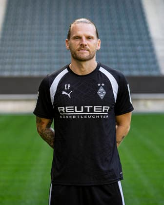 Eugen Polanski (Cheftrainer) Portrait 2026 2027 Borussia Mönchengladbach am 28.07.2026 1.BL Porträttermin 2026 2027 *** Eugen Polanski, Head Coach: Profile 2026–2027, Borussia Mönchengladbach, July 28, 2026, Bundesliga 1, Profile Session 2026–2027
