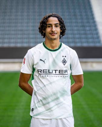 Wael Mohya Portrait 2026 2027 Borussia Mönchengladbach am 28.07.2026 1.BL Porträttermin 2026 2027 *** Wael Mohya Portrait 2026 2027 Borussia Mönchengladbach on July 28, 2026 1st Bundesliga Portrait Session 2026 2027