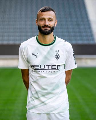 Franck Honorat Portrait 2026 2027 Borussia Mönchengladbach am 28.07.2026 1.BL Porträttermin 2026 2027 *** Franck Honorat Portrait 2026 2027 Borussia Mönchengladbach on July 28, 2026 1st Bundesliga Portrait Session 2026 2027