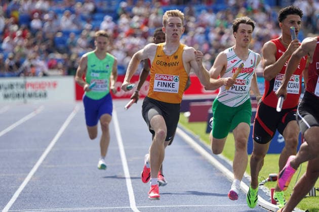 Birmingham , Leichtathletik, Athletics, Track and Field, EAA, Leichtathletik EM Birmingham 2026 European Championships birmingham 2026 , 10.08-17.08.2026, Alexander Stadium Birmingham, Grossbritannien 4x400m Relay Männer, 4x400m Staffel Thorben Finke,Deutschland, Germany, GER Copyright Gladys Chai von der Laage *** Birmingham, Track and Field, Athletics, EAA, 2026 European Athletics Championships in Birmingham, 10 08 17–08 20 26, Alexander Stadium, Birmingham, Great Britain, Men’s 4x400m Relay, 4x400m Relay, Thorben Finke, Germany, GER, Copyright Gladys Chai von der Laage