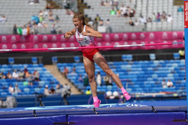 Birmingham , Leichtathletik, Athletics, Track and Field, EAA, Leichtathletik EM Birmingham 2026 European Championships birmingham 2026 , 10.08-17.08.2026, Alexander Stadium Birmingham, Grossbritannien , Heptathlon,Siebenkampf Hochsprung High Jump, Adrianna Sulek-Schubert POlen, Poland POL Copyright Gladys Chai von der Laage *** Birmingham, Track and Field, Athletics, EAA, 2026 European Athletics Championships in Birmingham, August 10–17, 2026, Alexander Stadium, Birmingham, United Kingdom, Heptathlon, High Jump, Adrianna Sulek Schubert, Poland (POL), Copyright Gladys Chai von der Laage