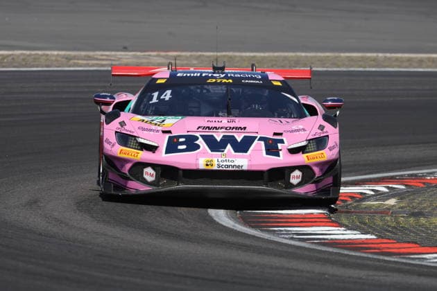 RECORD DATE NOT STATED 14 Matteo Cairoli (ITA), Ferrari 296 GT3, Team: Emil Frey Racing (CHE) GER, Motorsport, DTM 2026, Rennen 11, Training, Freitag, Nuerburgring, Nuerburg, Rheinland-Pfalz, 14.08.2026 GER, Motorsport, DTM 2026, Rennen 11, Training, Freitag, Nuerburgring, Nuerburg, Rheinland-Pfalz, 14.08.2026 Nuerburg *** 14 Matteo Cairoli ITA, Ferrari 296 GT3, Team Emil Frey Racing CHE GER, Motorsports, DTM 2026, Race 11, Practice, Friday, Nürburgring, Nürburg, Rhineland-Palatinate, August 14, 2026 GER, Motorsports, DTM 2026, Race 11, Practice, Friday, Nürburgring, Nürburg, Rhineland-Palatinate, August 14, 2026, Nürburg Copyright: xEibner-Pressefoto JuergenxAugstx EP_JAT