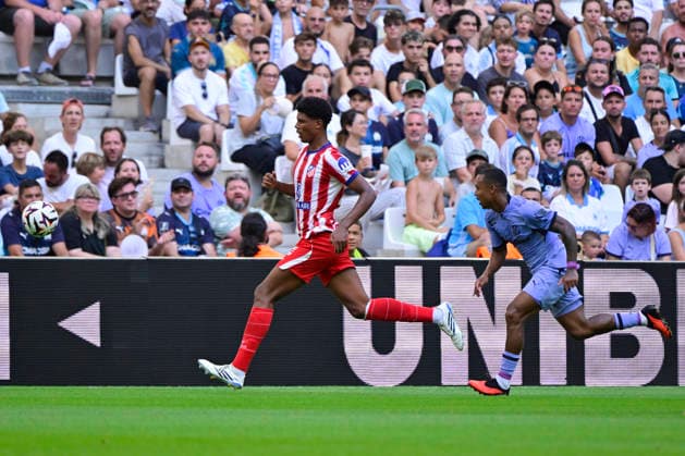 FOOTBALL : Olympique de Marseille VS AtlÃ tico de Madrid - 14 08 2026 Jorge Dominguez Lituba (ATM) - Pre-season friendly between Olympique de Marseille and AtlÃ tico de Madrid on August 14, 2026 at the CEPAC Velodrome Stadium in Marseille. MarseilleFrance  Copyright: xWilliamxCannarellax