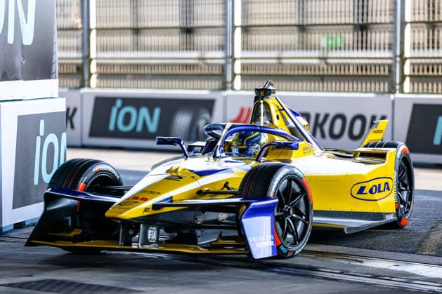 Zane Maloney (Lola Yamaha ABT Formula E Team, 22) erstes freies Training Free Practice 1, ABB FIA Formula E World Championship, WM, Weltmeisterschaft London e-Prix 2026, Vereinigtes Koenigreich, Saison 12 2025 26, Runde 16, 14.07.2026, ABB FIA Formula E World Championship, London e-Prix 2026, Vereinigtes Koenigreich, Saison 12 2025 26, Runde 16, 14.07.2026 London *** Zane Maloney, Lola Yamaha ABT Formula E Team, 22nd in Free Practice 1, ABB FIA Formula E World Championship, 2026 London ePrix, United Kingdom, Season 12 (2025–26), Round 16, July 14, 2026, ABB FIA Formula E World Championship, 2026 London ePrix, United Kingdom, Season 12 (2025–26), Round 16, July 14, 2026, London Copyright: xEibner-Pressefoto LauraxRoemerx EP_LRR