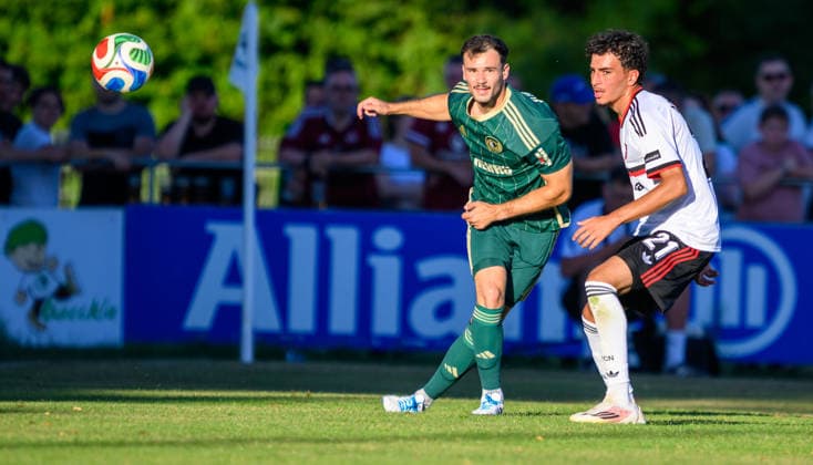 14.08.2026 - Fussball - Saison 2026 2027 - Regionalliga Bayern - 04. Spieltag: SC Eltersdorf SCE ( Quecken ) - 1. FC Nürnberg FCN II ( Club ) - - xwoxzix - Patrick Ort (14, SC Eltersdorf ) Nizar Üstel Uestel (21, 1. FC Nürnberg FCN II ) *** August 14, 2026 Soccer Season 2026–2027 Bavarian Regional League Matchday 04 SC Eltersdorf vs. SCE Quecken 1 FC Nuremberg FCN II Club xwoxzix Patrick Ort 14, SC Eltersdorf Nizar Üstel Uestel 21, 1. FC Nürnberg FCN II