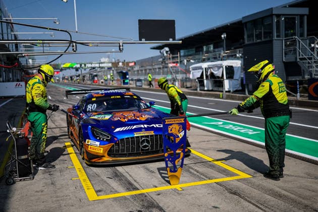 DTM, 11. + 12. Rennen Nürburgring 2026 80 Mercedes-AMG GT3 EVO, Winward Racing: Maro Engel, 48 Mercedes-AMG GT3 EVO, Winward Racing: Jules Gounon - picture by Gruppe C Photography Nürburgring Nürburgring Rheinland-Pfalz Germany Copyright: xGruppexCxPhotographyx
