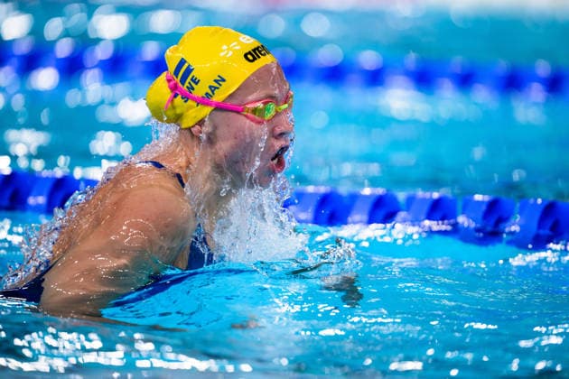 260814 Hanna Bergman of Sweden competes in a women™s 200 meters individual medley swimming semifinal during day 15 of the 2026 European Aquatics Championships on August 14, 2026 in Saint-Denis. Photo: Joel Marklund BILDBYRAN kod JM JM0843 bbeng simning swimming svomming 2026 european aquatics championships em dam Sverige Sweden *** August 14, 2026: Hanna Bergman of Sweden competes in the women’s 200-meter individual medley swimming semifinal during Day 15 of the 2026 European Aquatics Championships on August 14, 2026 in Saint-Denis. Photo by Joel Marklund, BILDBYRAN, code JM JM0843 bbeng swimming 2026 European Aquatics Championships EM women Sweden  Copyright: JOELxMARKLUND BB260814JM195