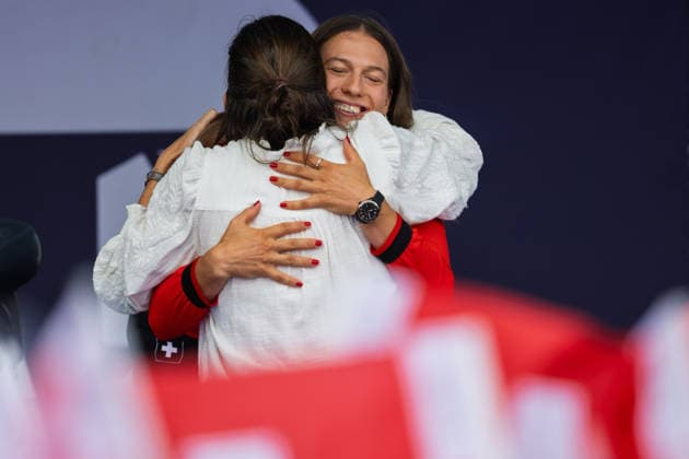 BIRMINGHAM, UNITED KINGDOM - AUGUST 14: Angelica Moser of Switzerland wins the Gold Medal in the Women s Pole Vault during the European Athletics Championships at Alexander Stadium on August 14, 2026 in Birmingham, United Kingdom. England United Kingdom Copyright: xBEAUTIFULxSPORTS TobiasxLacknerx