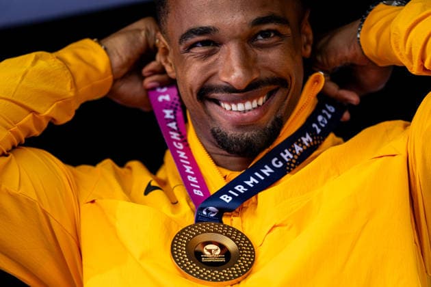 260814 Leo Neugebauer of Germany at the medal ceremony after men™s decathlon during day 5 of the 2026 European Athletics Championships on August 14, 2026 in Birmingham. Photo: Mathias Bergeld BILDBYRAN kod MB MT1070 friidrott athletics friidrett friidrotts-em em friidretts-em 2026 european athletics championships day 5 bbeng *** August 14, 2026: Leo Neugebauer of Germany at the medal ceremony following the men’s decathlon on Day 5 of the 2026 European Athletics Championships in Birmingham. 2026 in Birmingham. Photo by Mathias Bergeld. BILDBYRAN code MB MT1070. track and field, athletics, friidrett, friidrotts EM, 2026 European Athletics Championships, Day 5, BBENG  Copyright: MATHIASxBERGELD BB260814MB083
