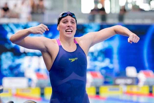 France, Paris, Centre Aquatique Olympique Metropole du Grand Paris, 14.08.2026, European Aquatics Championships, Day 15 - Final Session, Angelina Koehler, SG Neukoelln Berlin, Germany, Photo by Eibner Pressefoto Tino Henschel European Aquatics Championships, Day 15 - Final Session Paris *** France, Paris, Centre Aquatique Olympique Metropole du Grand Paris, August 14, 2026, European Aquatics Championships, Day 15 Final Session, Angelina Koehler, SG Neukoelln Berlin, Germany, Photo by Eibner Pressefoto Tino Henschel European Aquatics Championships, Day 15 Final Session, Paris Copyright: xEibnerxPressefotox