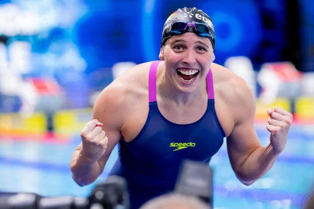 Sport Bilder des Tages France, Paris, Centre Aquatique Olympique Metropole du Grand Paris, 14.08.2026, European Aquatics Championships, Day 15 - Final Session, Angelina Koehler, SG Neukoelln Berlin, Germany, Photo by Eibner Pressefoto Tino Henschel European Aquatics Championships, Day 15 - Final Session Paris *** France, Paris, Centre Aquatique Olympique Metropole du Grand Paris, August 14, 2026, European Aquatics Championships, Day 15 Final Session, Angelina Koehler, SG Neukoelln Berlin, Germany, Photo by Eibner Pressefoto Tino Henschel European Aquatics Championships, Day 15 Final Session, Paris Copyright: xEibnerxPressefotox