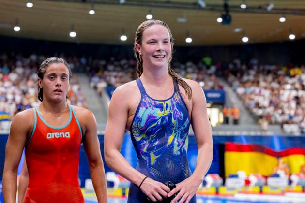 France, Paris, Centre Aquatique Olympique Metropole du Grand Paris, 14.08.2026, European Aquatics Championships, Day 15 - Final Session, Maya Werner, SC Magdeburg, Germany, Photo by Eibner Pressefoto Tino Henschel European Aquatics Championships, Day 15 - Final Session Paris *** France, Paris, Centre Aquatique Olympique Metropole du Grand Paris, August 14, 2026, European Aquatics Championships, Day 15 Final Session, Maya Werner, SC Magdeburg, Germany, Photo by Eibner Pressefoto Tino Henschel European Aquatics Championships, Day 15 Final Session Paris Copyright: xEibnerxPressefotox