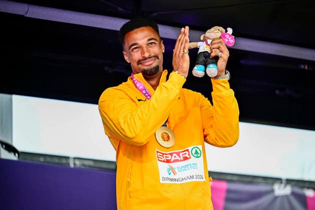 Leo NEUGEBAUER (Germany, VfB Stuttgart, 100m DECATHLON Men) GBR, European Athletics Championships, Athletics, 14.08.2026, GBR, European Athletics Championships, Athletics, 14.08.2026, Birmingham *** Leo NEUGEBAUER, Germany, VfB Stuttgart, Men s 100m Decathlon, GBR, European Athletics Championships, Athletics, August 14, 2026, GBR, European Athletics Championships, Athletics, August 14, 2026, Birmingham Copyright: xEibnerxPressefoto JanxPapenfussx EP_JPS