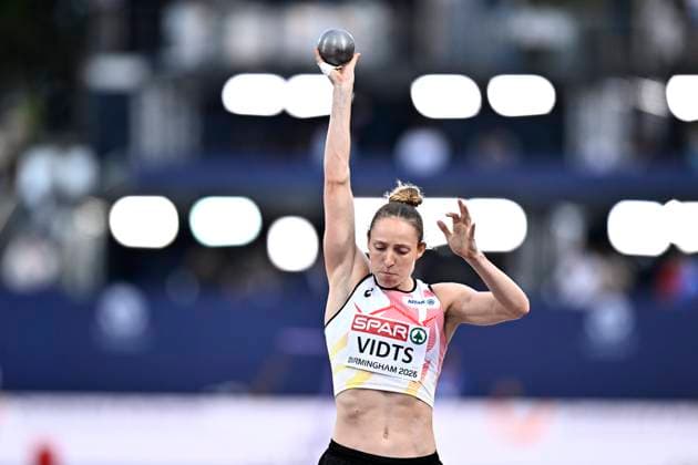 European Athletics Championships Birmingham 2026 - day 5 BIRMINGHAM, ENGLAND - AUGUST 14 : Vidts Noor (BEL) in action during the heptathlon on day 5 of the Birmingham 2026 European Athletics Championships on August 14, 2026 in Birmingham, England, 14 08 2026 Birmingham ENGLAND  Copyright: xTomasxSiskx