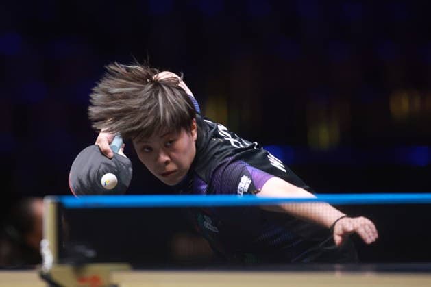 2026 WTT Europe Smash - Sweden - Main Draw - Day 5 Wang Yidi of China competes against Satsuki Odo of Japan during the Women s Singles Round of 16 at the 2026 Europe Smash at the Malmo Arena in Malmo, Sweden, on August 14, 2026. Malmo Sweden  Copyright: xRemyxGrosx originalFilename:gros-europesm260814_npJfY.jpg