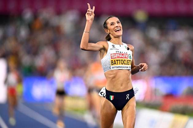 European Athletics Championships Birmingham 2026 - day 5 BIRMINGHAM, ENGLAND - AUGUST 14 : Battocletti Nadia (ITA) in action during the 10000m final on day 5 of the Birmingham 2026 European Athletics Championships on August 14, 2026 in Birmingham, England, 14 08 2026 Birmingham ENGLAND  Copyright: xTomasxSiskx