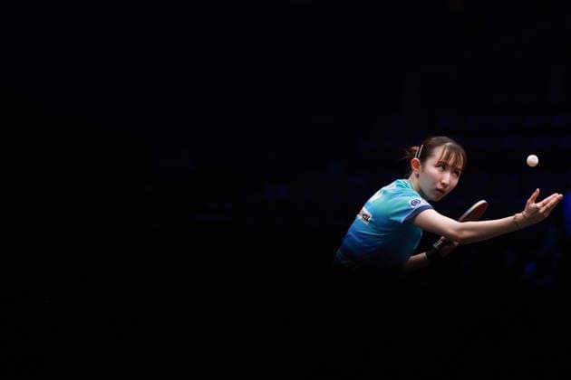 2026 WTT Europe Smash - Sweden - Main Draw - Day 5 Hina Hayata of Japan competes against Shin Yubin of South Korea during the Women s Singles Round of 16 at the 2026 Europe Smash at the Malmo Arena in Malmo, Sweden, on August 14, 2026. Malmo Sweden  Copyright: xRemyxGrosx originalFilename:gros-europesm260814_npu9m.jpg