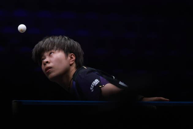 2026 WTT Europe Smash - Sweden - Main Draw - Day 5 Wang Yidi of China competes against Satsuki Odo of Japan during the Women s Singles Round of 16 at the 2026 Europe Smash at the Malmo Arena in Malmo, Sweden, on August 14, 2026. Malmo Sweden  Copyright: xRemyxGrosx originalFilename:gros-europesm260814_npYvU.jpg