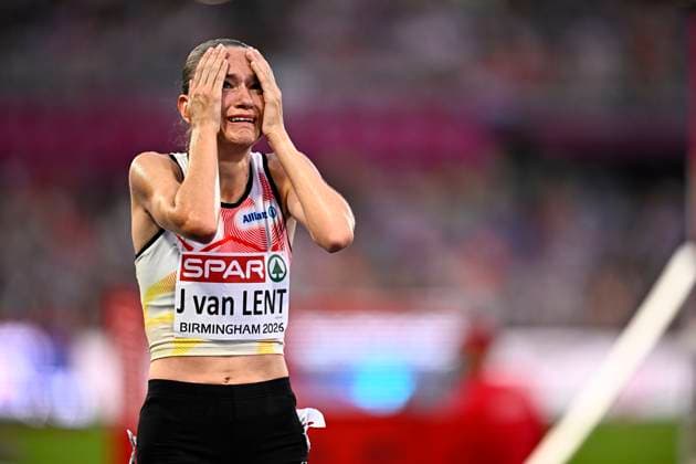 European Athletics Championships Birmingham 2026 - day 5 BIRMINGHAM, ENGLAND - AUGUST 14 : Van Lent Jana (BEL) in action during the 10000m final on day 5 of the Birmingham 2026 European Athletics Championships on August 14, 2026 in Birmingham, England, 14 08 2026 Birmingham ENGLAND  Copyright: xTomasxSiskx