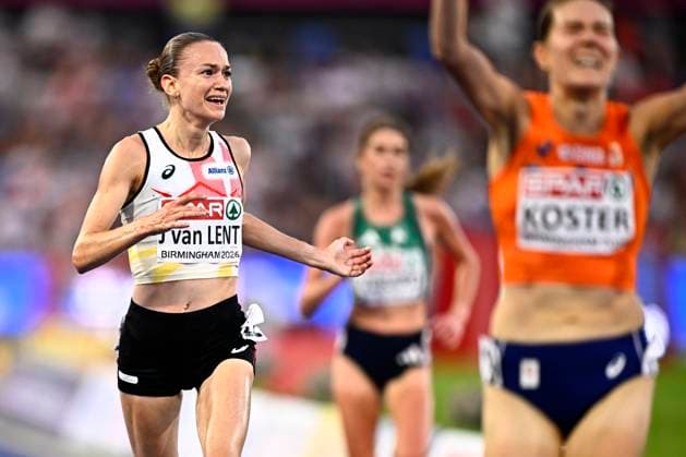 European Athletics Championships Birmingham 2026 - day 5 BIRMINGHAM, ENGLAND - AUGUST 14 : Van Lent Jana (BEL) in action during the 10000m final on day 5 of the Birmingham 2026 European Athletics Championships on August 14, 2026 in Birmingham, England, 14 08 2026 Birmingham ENGLAND  Copyright: xTomasxSiskx