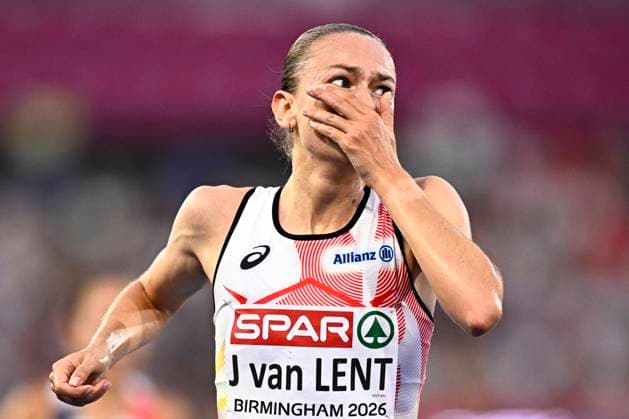 European Athletics Championships Birmingham 2026 - day 5 BIRMINGHAM, ENGLAND - AUGUST 14 : Van Lent Jana (BEL) in action during the 10000m final on day 5 of the Birmingham 2026 European Athletics Championships on August 14, 2026 in Birmingham, England, 14 08 2026 Birmingham ENGLAND  Copyright: xTomasxSiskx