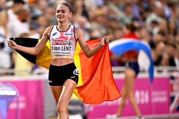 European Athletics Championships Birmingham 2026 - day 5 BIRMINGHAM, ENGLAND - AUGUST 14 : Van Lent Jana (BEL) in action during the 10000m final on day 5 of the Birmingham 2026 European Athletics Championships on August 14, 2026 in Birmingham, England, 14 08 2026 Birmingham ENGLAND  Copyright: xTomasxSiskx