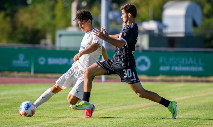 Football, Bavarian Regional League, SpVgg Greuther Fürth II v TSV 1882 Landsberg