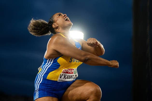 260814 Vanessa Kamga of Sweden competes in women™s discus throw final during day 5 of the 2026 European Athletics Championships on August 14, 2026 in Birmingham. Photo: Mathias Bergeld BILDBYRAN kod MB MT1070 friidrott athletics friidrett friidrotts-em em friidretts-em 2026 european athletics championships day 5 bbeng *** August 14, 2026: Vanessa Kamga of Sweden competes in the women’s discus throw final on day 5 of the 2026 European Athletics Championships on August 14, 2026 in Birmingham. Photo by Mathias Bergeld, BILDBYRAN, code MB MT1070. track and field, athletics, friidrett, friidrotts EM, 2026 European Athletics Championships, Day 5, BBENG  Copyright: MATHIASxBERGELD BB260814MB101